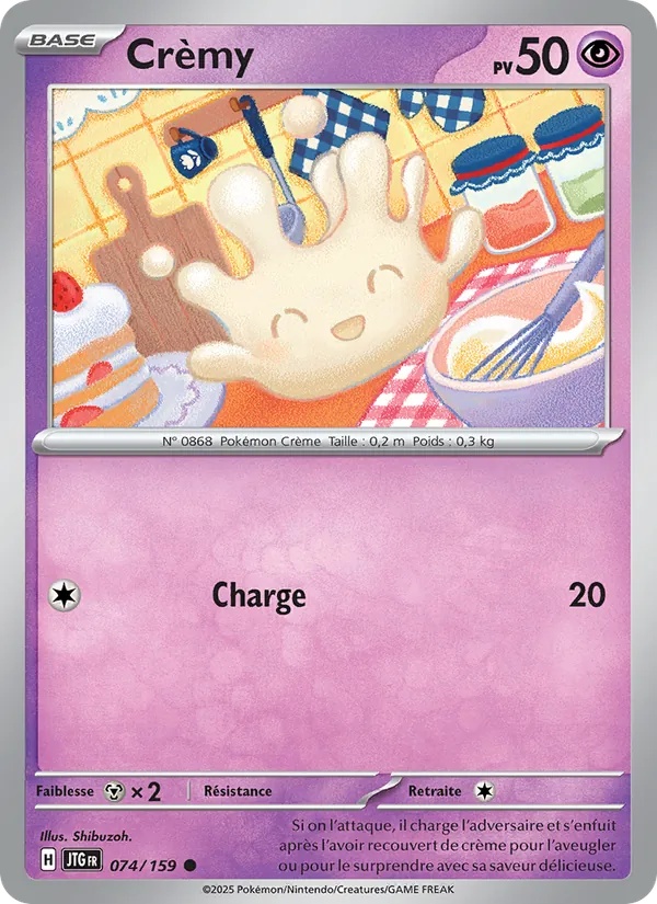 Crèmy 074/159 - Aventures Ensemble - Pokémon JCC