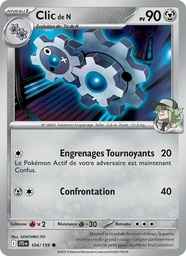 Clic de N 104/159 - Aventures Ensemble - Pokémon JCC