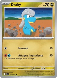 Draby 112/159 - Aventures Ensemble - Pokémon JCC