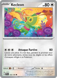 Kecleon 122/159 - Aventures Ensemble - Pokémon JCC