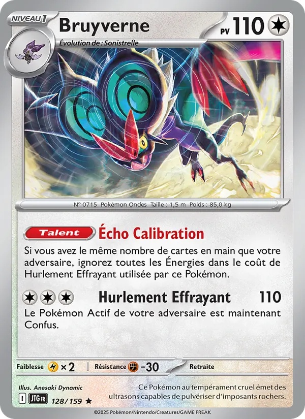 Bruyverne 128/159 - Aventures Ensemble - Pokémon JCC