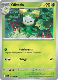 Olivado 022/182 - Rivalités Destinées - Pokémon JCC