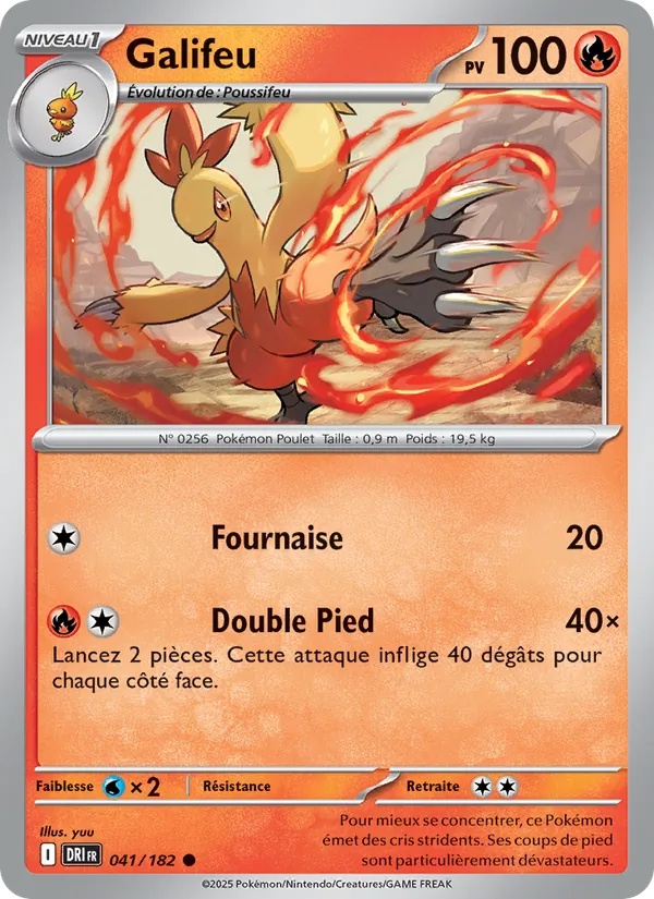 Galifeu 041/182 - Rivalités Destinées - Pokémon JCC