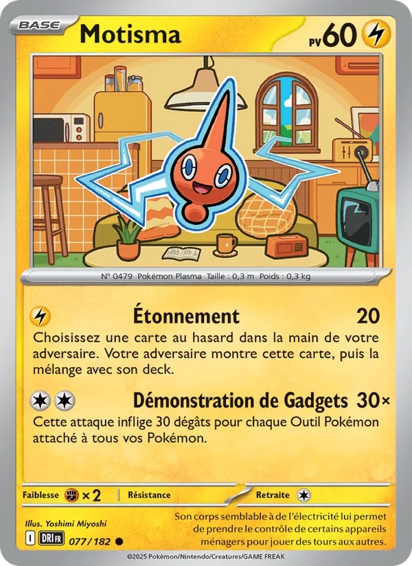 Motisma 077/182 - Rivalités Destinées - Pokémon JCC