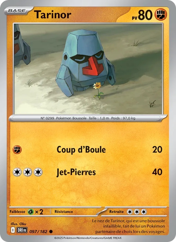 Tarinor 097/182 - Rivalités Destinées - Pokémon JCC