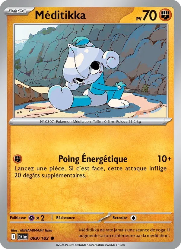 Méditikka 099/182 - Rivalités Destinées - Pokémon JCC