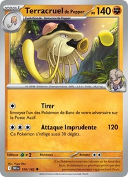Terracruel de Pepper 110/182 - Rivalités Destinées - Pokémon JCC