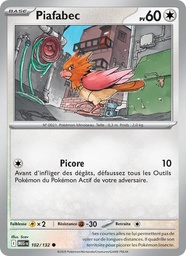 Piafabec 102/132 - Méga-Évolution - Pokémon JCC