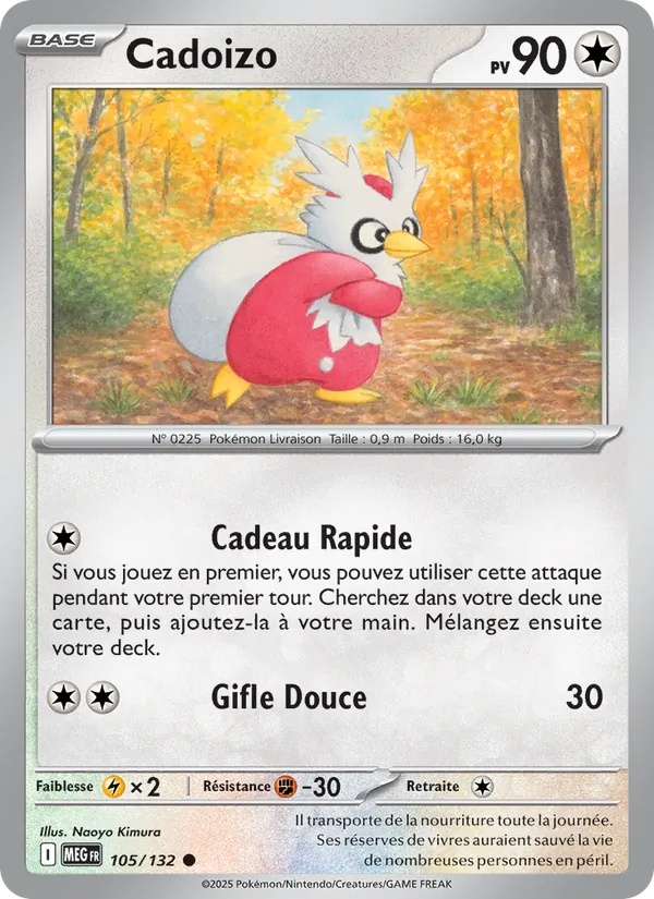 Cadoizo 105/132 - Méga-Évolution - Pokémon JCC