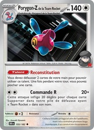 Porygon-Z de la Team Rocket 155/182