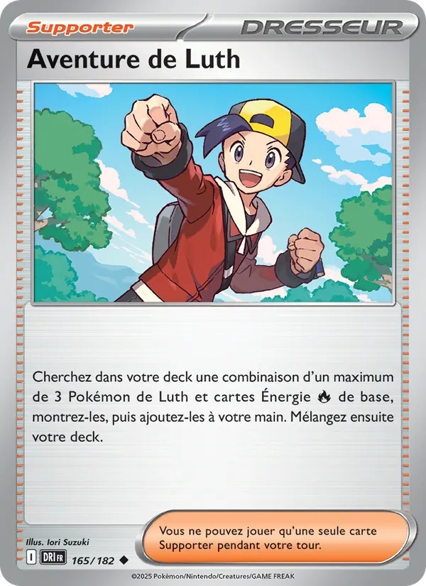 Aventure de Luth 165/182 - Rivalités Destinées - Pokémon JCC