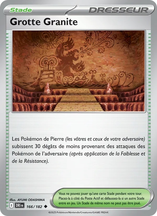 Grotte Granite 166/182 - Rivalités Destinées - Pokémon JCC