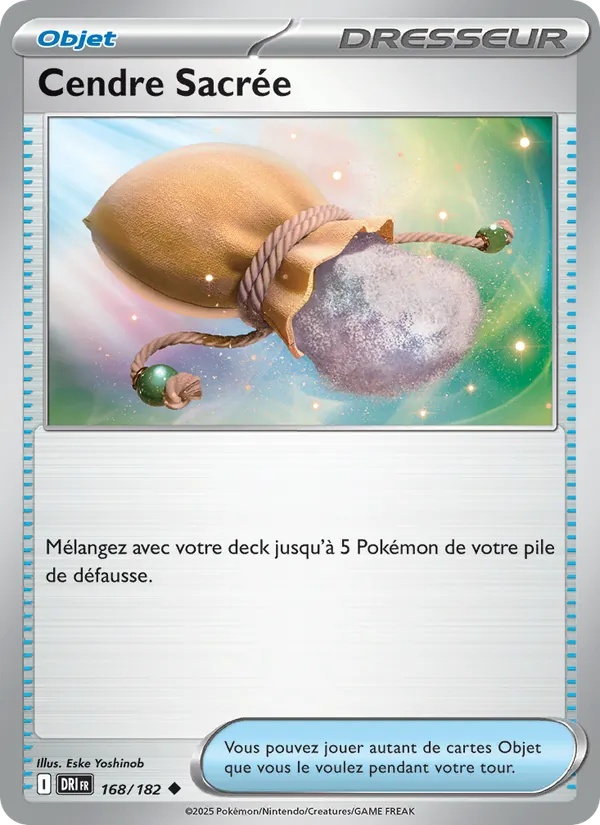 Cendre Sacrée 168/182 - Rivalités Destinées - Pokémon JCC
