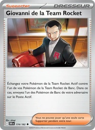 Giovanni de la Team Rocket 174/182