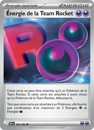 Énergie de la Team Rocket 182/182