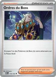 Ordres du Boss 114/132 - Méga-Évolution - Pokémon JCC
