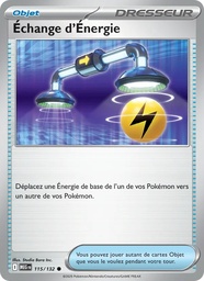 Échange d'Énergie 115/132 - Méga-Évolution - Pokémon JCC