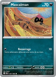 Mascaïman 057/86 - Foudre Noire - Pokémon JCC
