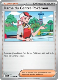 Dame du Centre Pokémon 123/132 - Méga-Évolution - Pokémon JCC