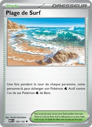Plage de Surf 129/132 - Méga-Évolution - Pokémon JCC