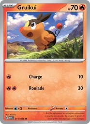 Gruikui 011/86 - Flamme Blanche - Pokémon JCC