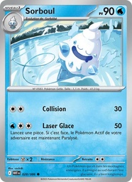 Sorboul 028/86 - Flamme Blanche - Pokémon JCC