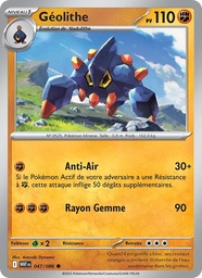 Géolithe 047/86 - Flamme Blanche - Pokémon JCC