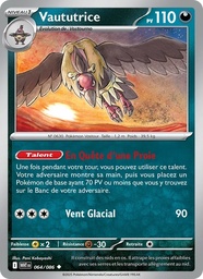 Vaututrice 064/86 - Flamme Blanche - Pokémon JCC