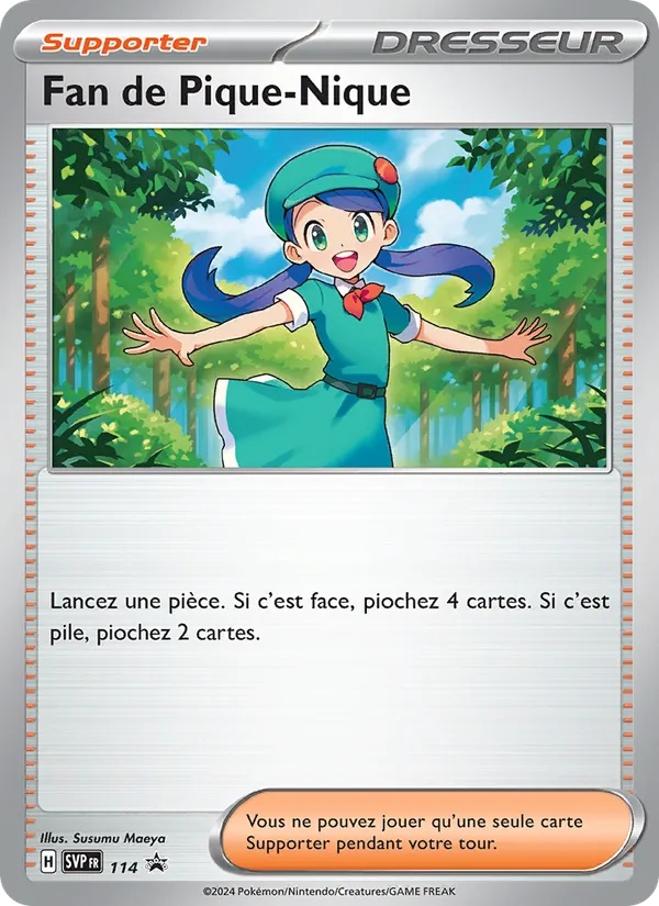 Fan de Pique-Nique 114/225 - SVP Black Star Promos - Pokémon JCC