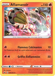 Aflamanoir 26/202 - Épée et Bouclier - Pokémon JCC