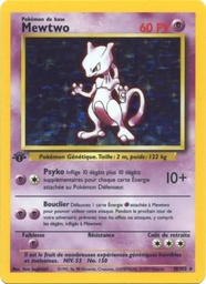 Mewtwo 10/102 - Set de Base - Firstedition - Pokémon JCC