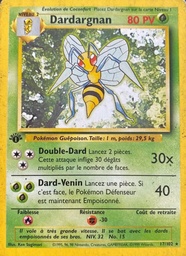 Dardargnan 17/102 - Set de Base - Copyright 1999-2000 - Pokémon JCC