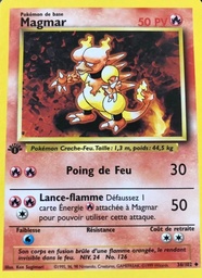 Magmar 36/102 - Set de Base - Copyright 1999-2000 - Pokémon JCC