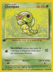 Chenipan 45/102 - Set de Base - Copyright 1999-2000 - Pokémon JCC
