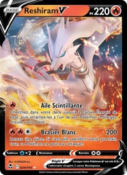 Reshiram V 024/195 - Tempête Argentée - Pokémon JCC