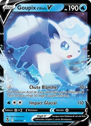 Goupix d'Alola V 033/195 - Tempête Argentée - Pokémon JCC