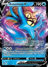 Amonistar V 035/195 - Tempête Argentée - Pokémon JCC