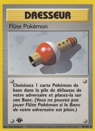 Flûte Pokémon 86/102 Copyright 1999-2000