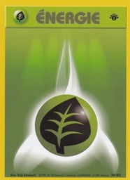 Énergie Plante 99/102 - Set de Base - Copyright 1999-2000 - Pokémon JCC