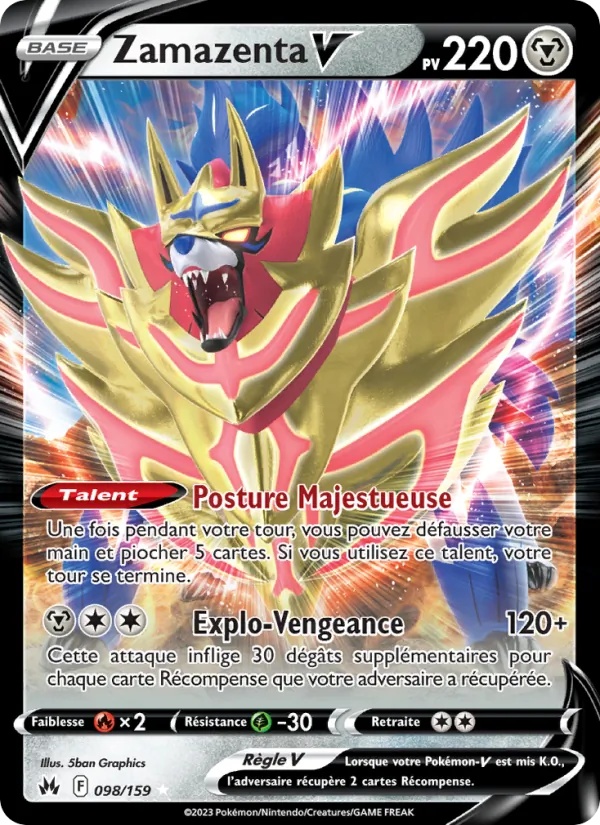 Zamazenta V (CRZ 098)