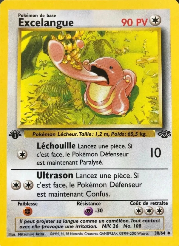Excelangue 38/64 - Jungle - Pokémon JCC