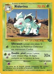 Nidorina 40/64 - Jungle - Pokémon JCC