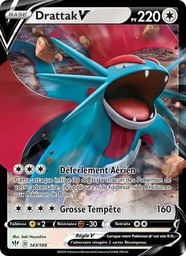 Drattak V 143/189 - Ténèbres Embrasées - Pokémon JCC