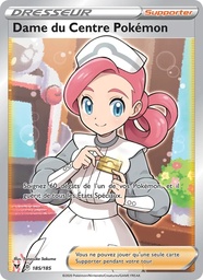Dame du Centre Pokémon 185/185 - Voltage Éclatant - Pokémon JCC