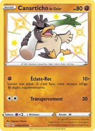 Canarticho de Galar SV063/72 - Destinées Radieuses - Pokémon JCC
