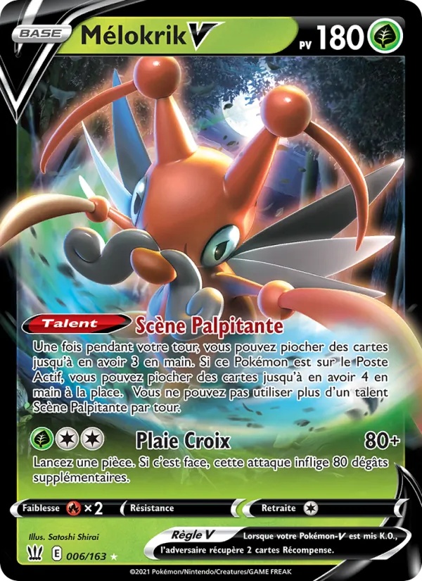 Mélokrik V 006/163 - Styles de combat - Pokémon JCC