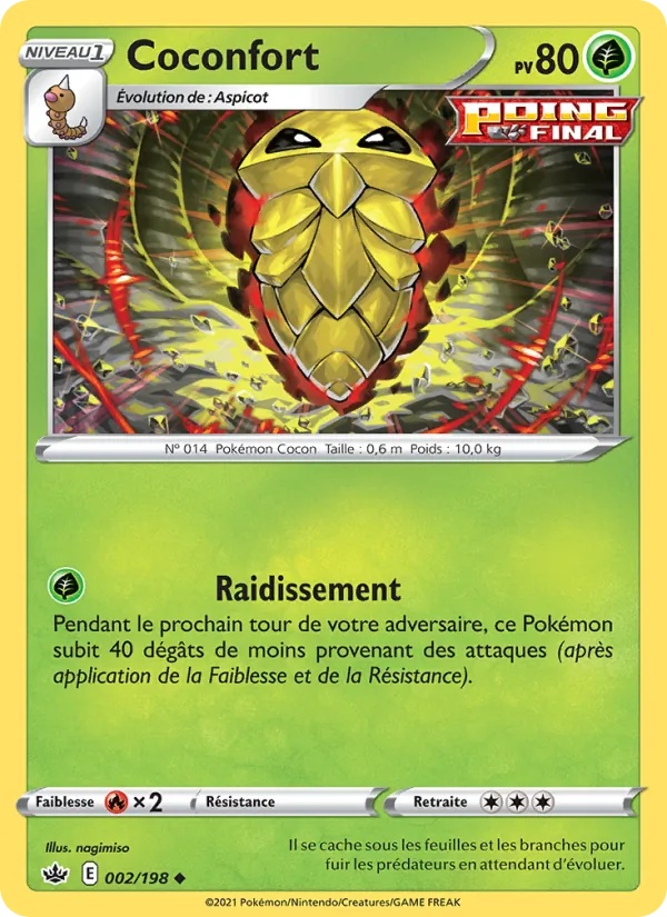 Coconfort 2/198 - Règne de Glace - Pokémon JCC