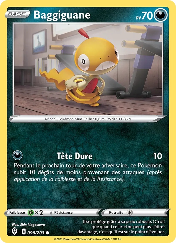 Baggiguane 98/203 - Évolution Céleste - Pokémon JCC