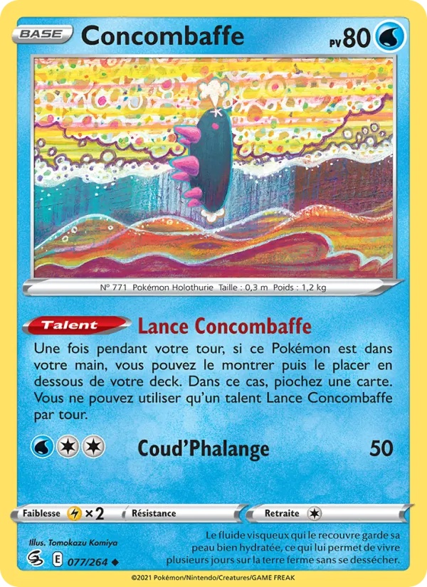 Concombaffe 77/264 - Poing de Fusion - Pokémon JCC