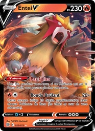 Entei V 022/172 - Stars Étincelantes - Pokémon JCC